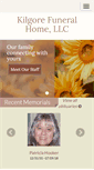 Mobile Screenshot of kilgorefuneralhometullahoma.com